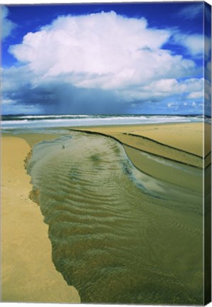 Framed Beach Tales 1 Print