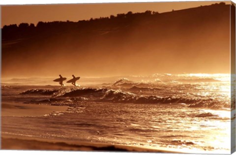 Framed Orange Day Print