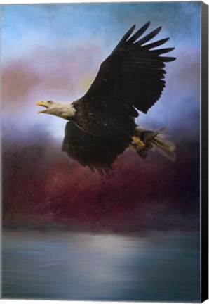 Framed Captured At Dawn Print