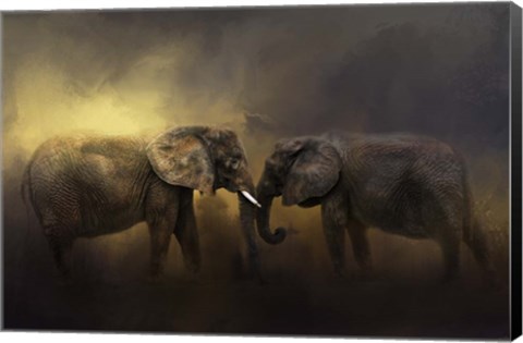 Framed Together Through The Storms Print