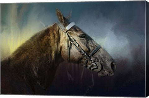 Framed Waiting At Ringside Print