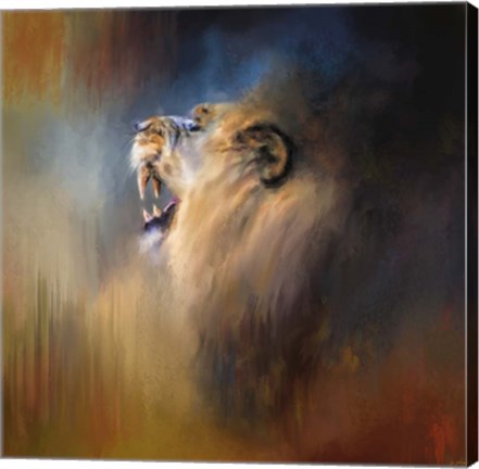 Framed Looking for the Dentist Print