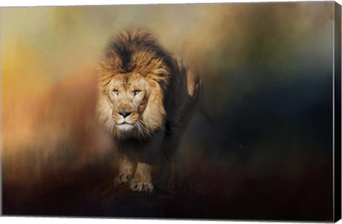 Framed On The Hunt Print