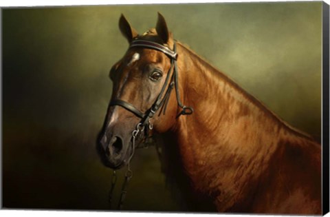 Framed Standing Strong Print