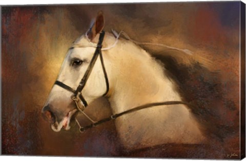 Framed White Heat Print