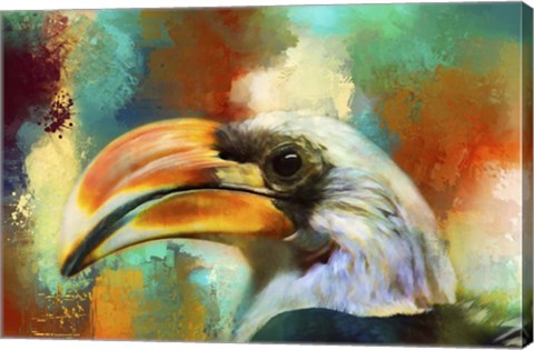 Framed Colorful Expressions Toucan Print