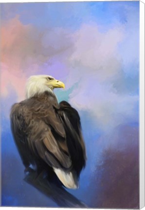 Framed Watching Over The Heavens Print