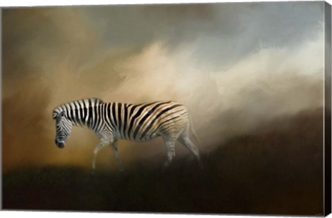 Framed Going Home At Sunset Print