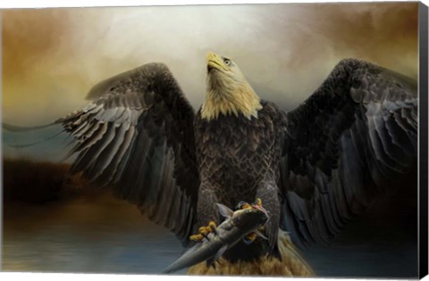 Framed Big Catch 1 Print