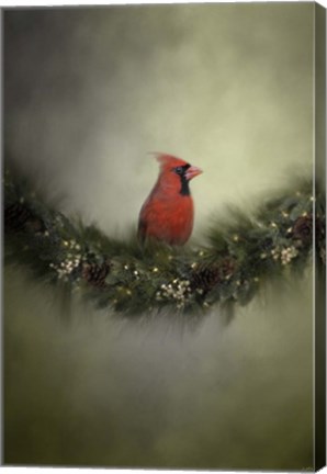 Framed Waiting On Christmas Print