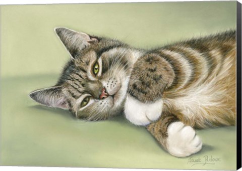 Framed Green Eyes Print