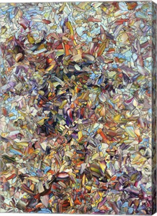 Framed Fragmented Horse Print