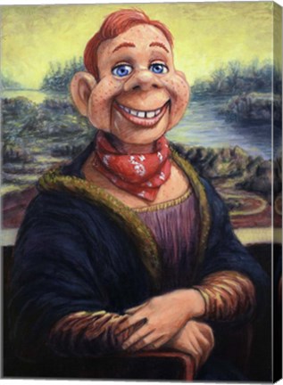 Framed Howdy DooVinci Print