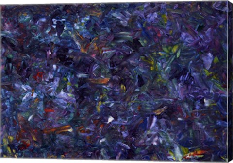 Framed Shadow Blue Print