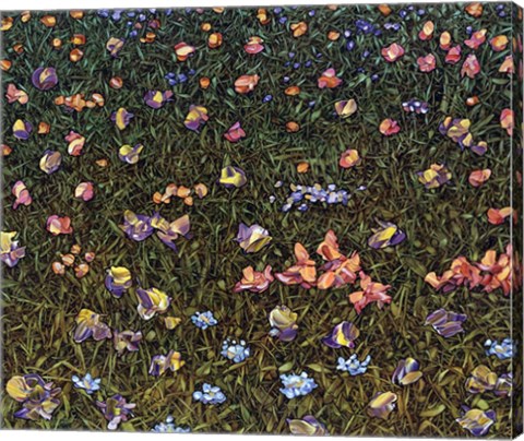 Framed Wildflowers Print