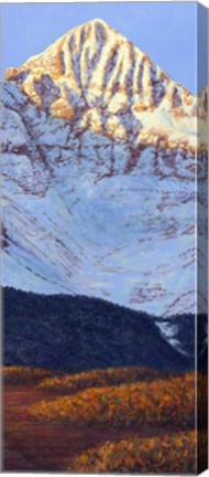 Framed Wilson&#39;s Peak in Fall Print