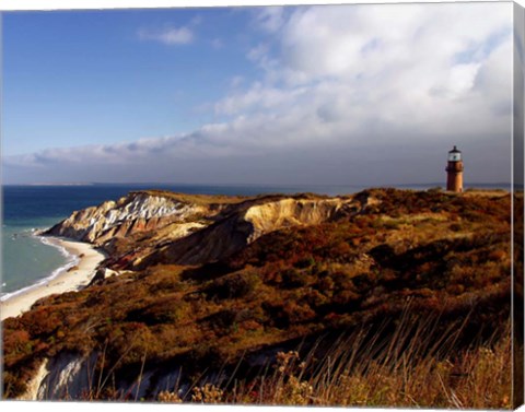 Framed Gay Head Lighthouse Print