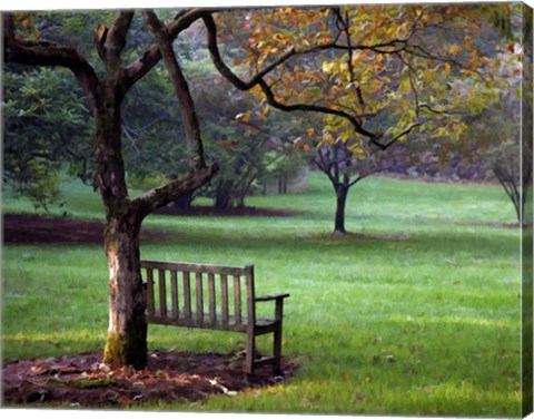 Framed Place to Sit Print