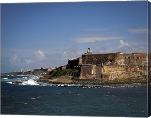 Framed El Mora, PR Print