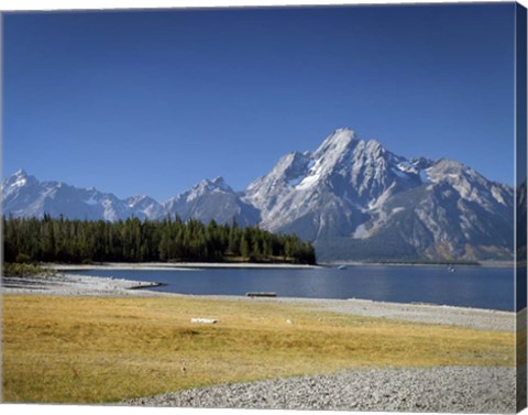 Framed Tetons Print