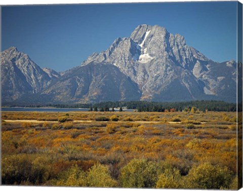 Framed Tetons IV Print