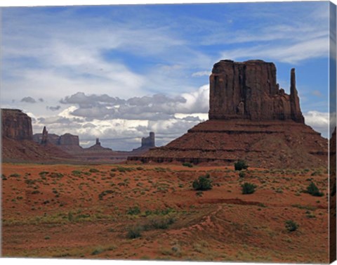 Framed Monument Valley II Print