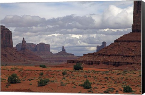 Framed Monument Valley III Print