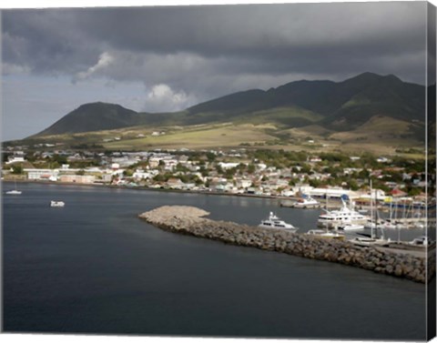 Framed St. Kitts Print