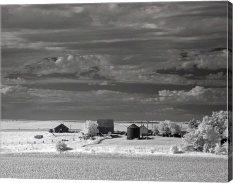 Framed Nebraska Farm Print