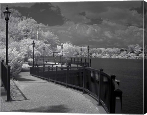 Framed Augusta Riverwalk Print
