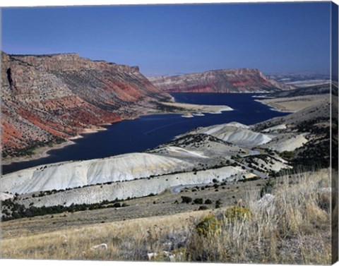 Framed Flaming Gorge Print