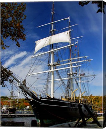 Framed Tall Ship Print