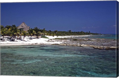 Framed Belize 1 Print