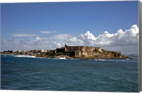 Framed El Morro, San Juan Puerto Rico Print