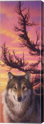 Framed Warm Sky Print
