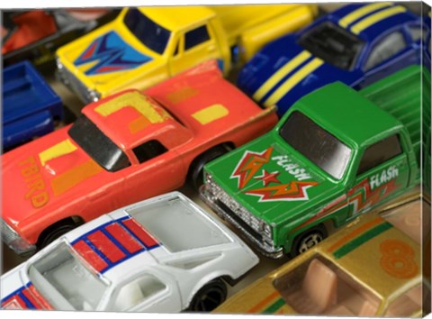 Framed Toy Cars Print