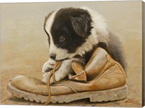 Framed Chewing Print