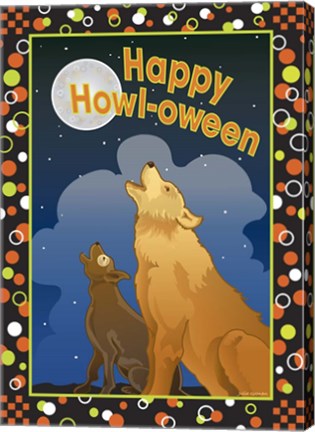 Framed Happy Howloween Print