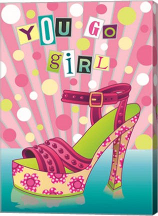 Framed You Go Girl Print