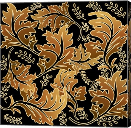 Framed Fall Flower VI Print