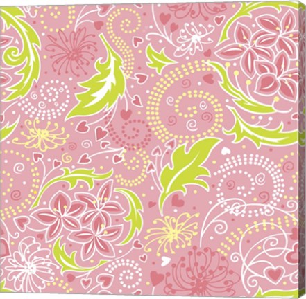 Framed Pretty &amp; Pink Print