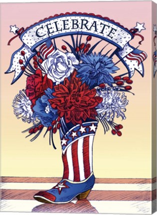 Framed Celebrate the 4th Print