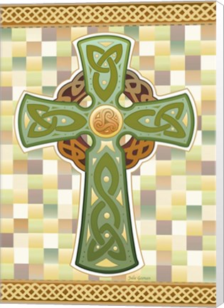 Framed Celtic Cross Print
