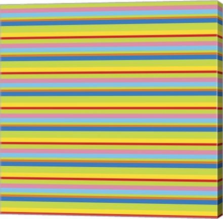 Framed Summer Fun Green Print