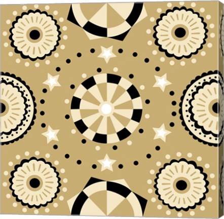 Framed Classic Medallions Print