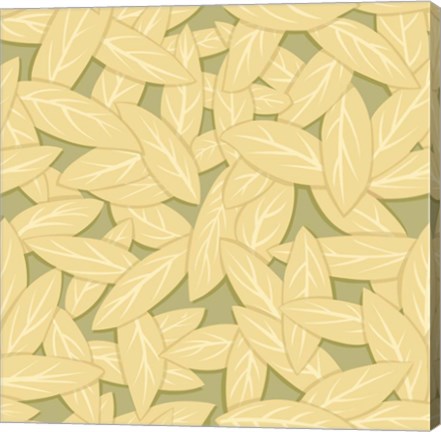 Framed Light Leaves Print