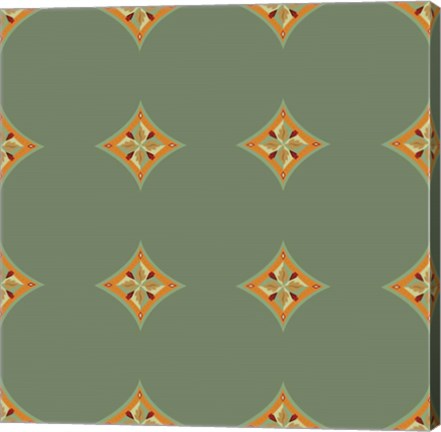 Framed Morocco Diamonds Print