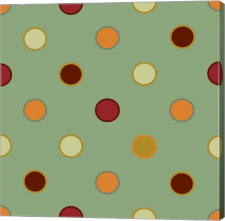 Framed Morocco Dots Print