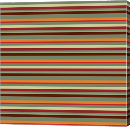 Framed Morocco Stripe Print