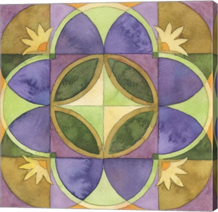 Framed Geometry &amp; Color 2 Print